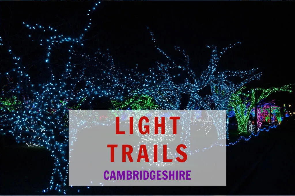 Light trails in Cambridgeshire